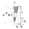 Autocentranti standard guida semplice a comando manuale 4+4 griffe - Image 3