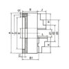 Mandrino autocentrante guida semplice 3+3 / 4+4 griffe - immagine 2