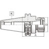 Mandrino portapinza er din 69871 ad+b - immagine 2