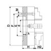 Piattaforma a 4 griffe indipendenti attacco diretto camlock din 55029 - immagine 3